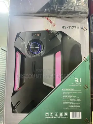 Rs-1177h-3 3.1 Channel Bluetooth Speaker System With Subwoofer