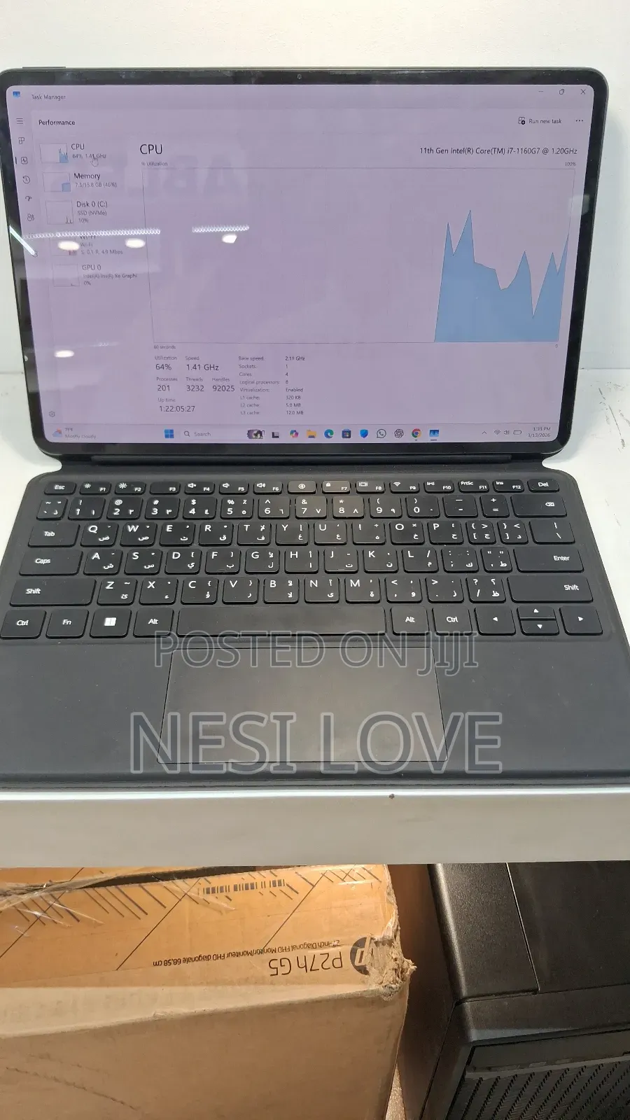 New Laptop Huawei MateBook 13 WRT-W19E 16GB Intel Core i7 SSD 512GB