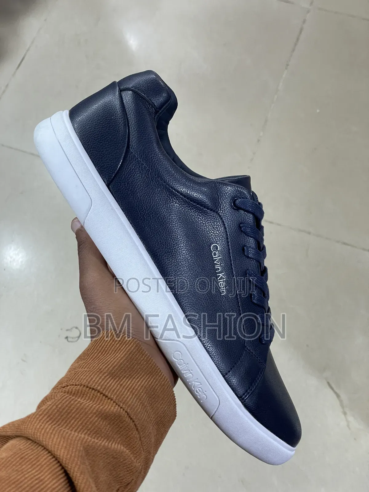 Calvin Klein Midnight Blue Leather Shoes