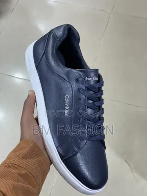 Calvin Klein Midnight Blue Leather Shoes