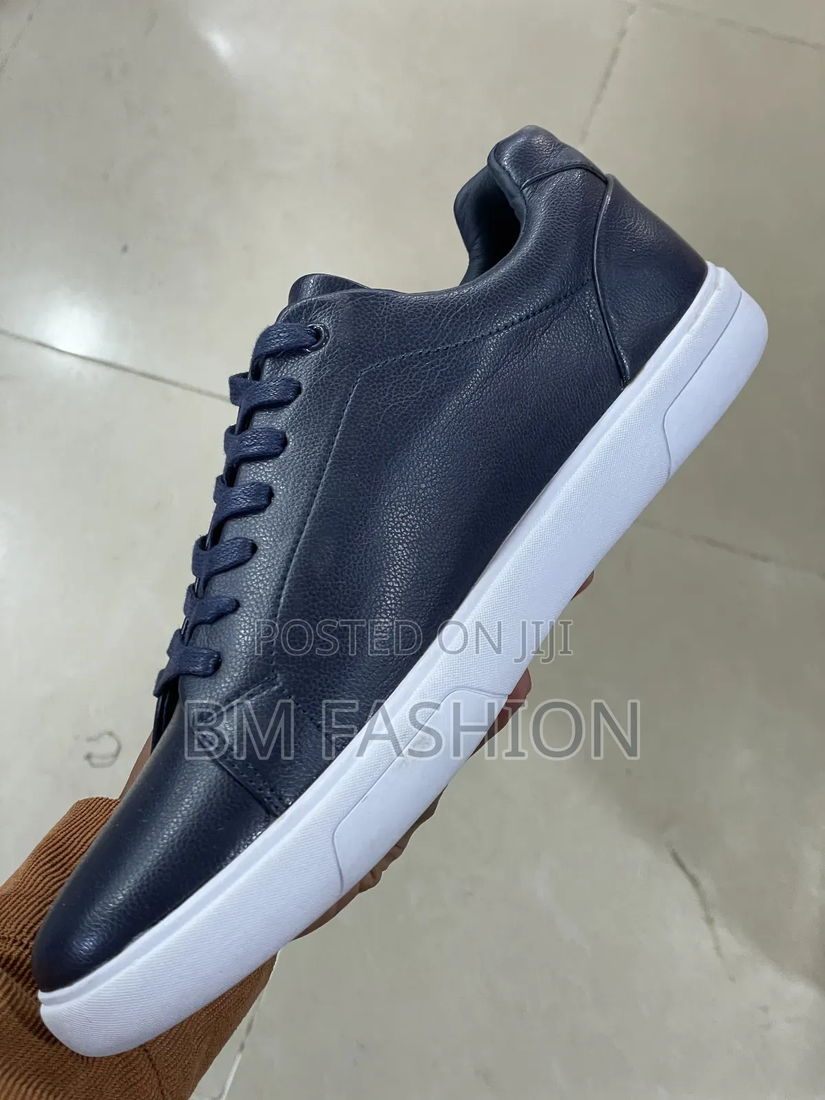 Calvin Klein Midnight Blue Leather Shoes