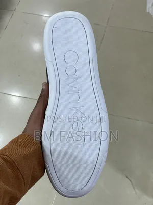 Calvin Klein Midnight Blue Leather Shoes
