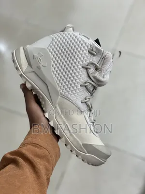 Under Armour Light Grey Textured Mesh Tactical Boot