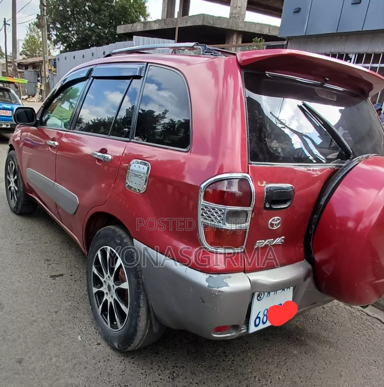 Toyota RAV4 2002 Red