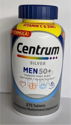Men 50+ Centrum Compete Multivitamin Your Partner in Health Vitality