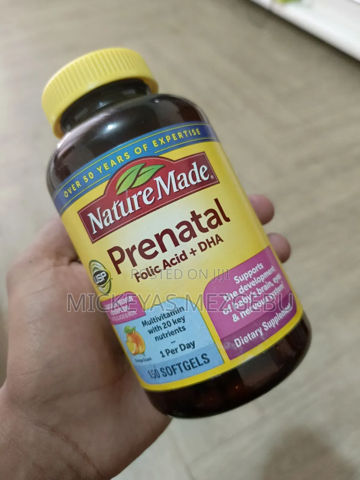 Prenatal Folic Acid + Dha From Usa