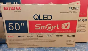 Aiwa Tv 50 Inch Tv Smart HDR Ultra Hd New 2025 Model Original Tv
