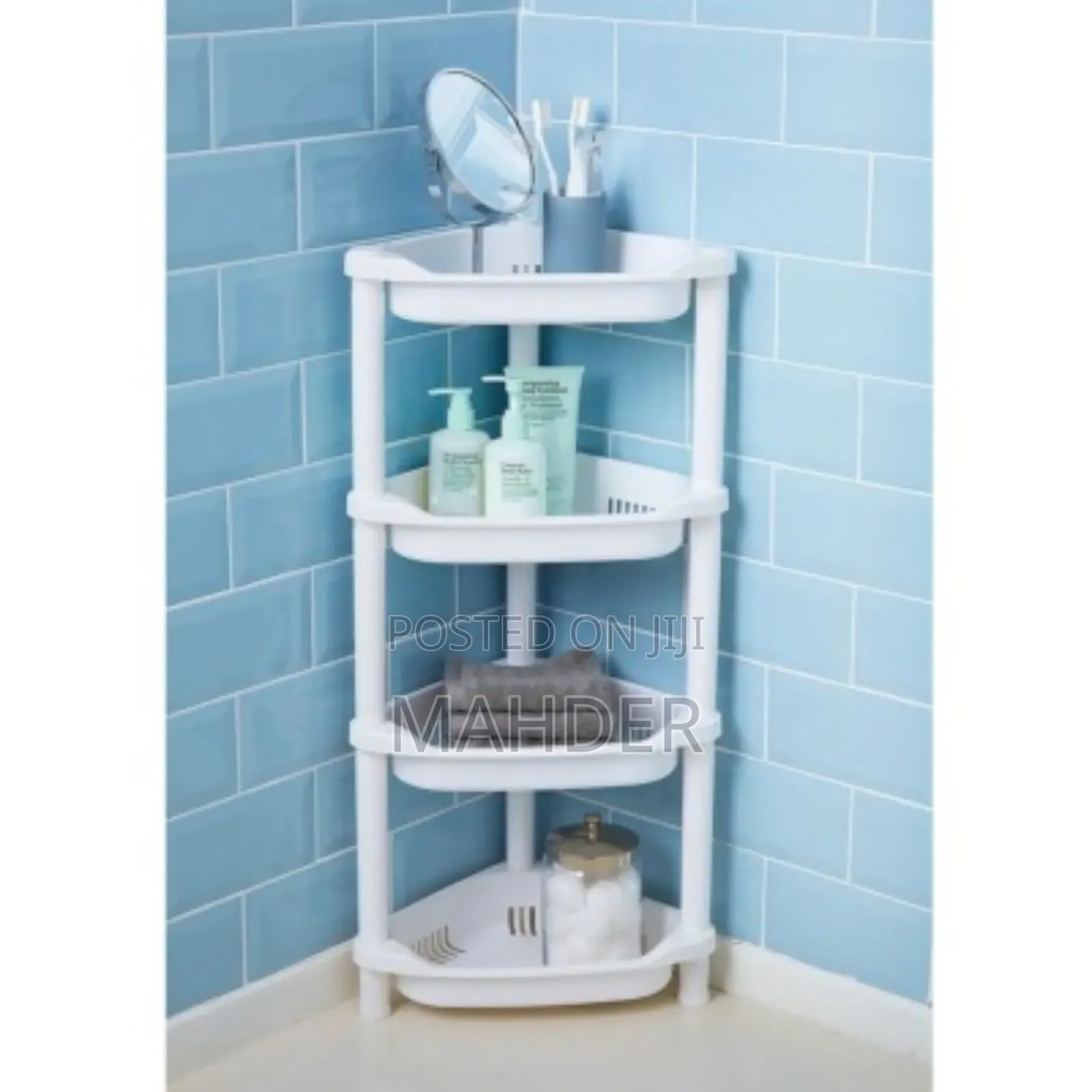 Easy Space Saving Toilet Rack(ቀላል ቦታ ቆጣቢ የሽንት ቤት መደርደሪያ)
