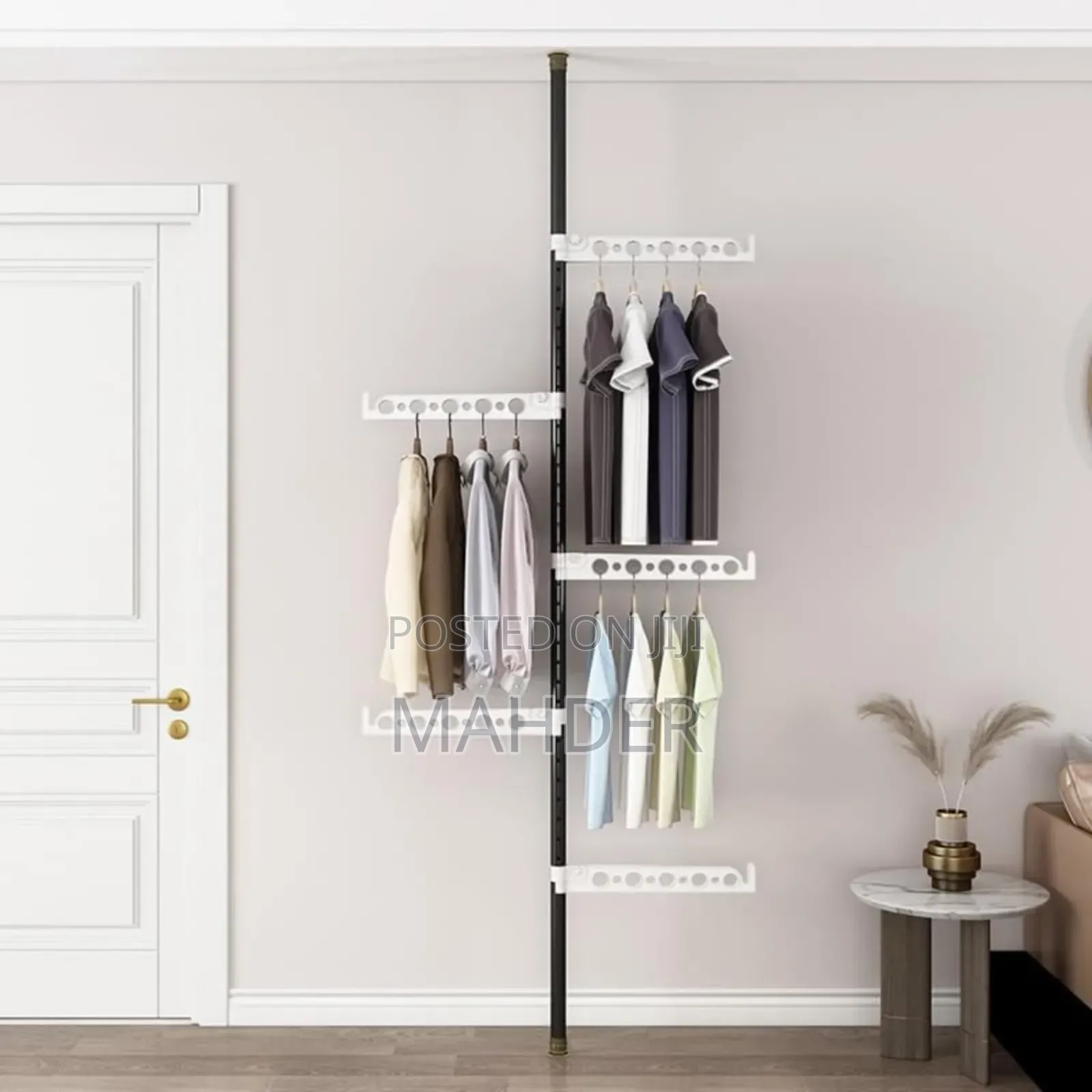 Easy And Space Saving Drying Rack (ቀላል ቦታ ቆጣቢ የ ልብስ ማስጫ)