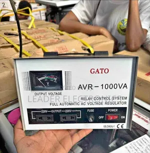 Gato Voltage Regulator 1000w – Stable Power | Protects Appliances