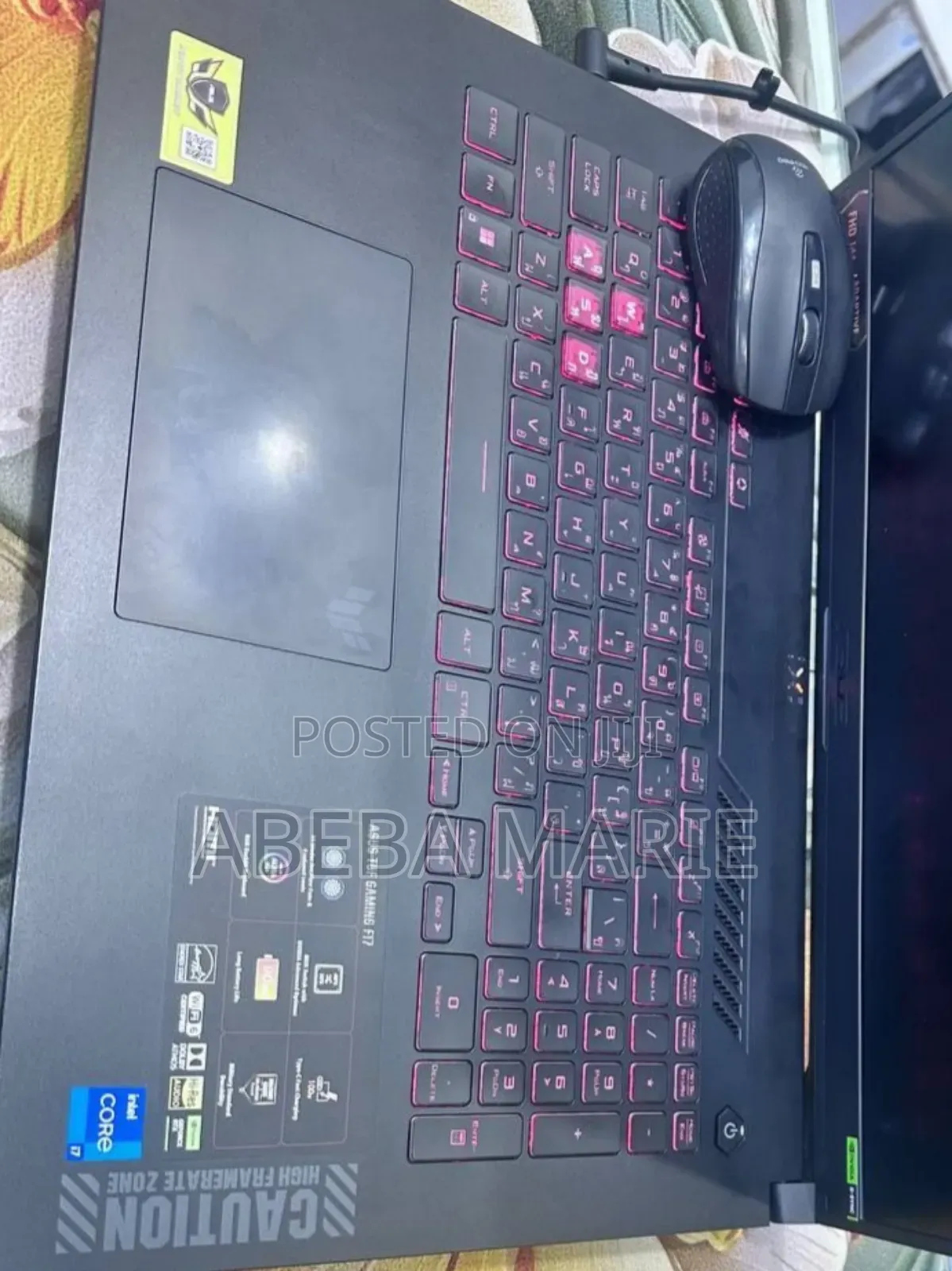 New Laptop Asus TUF Gaming F16 32GB Intel Core i7 SSD 1.5T