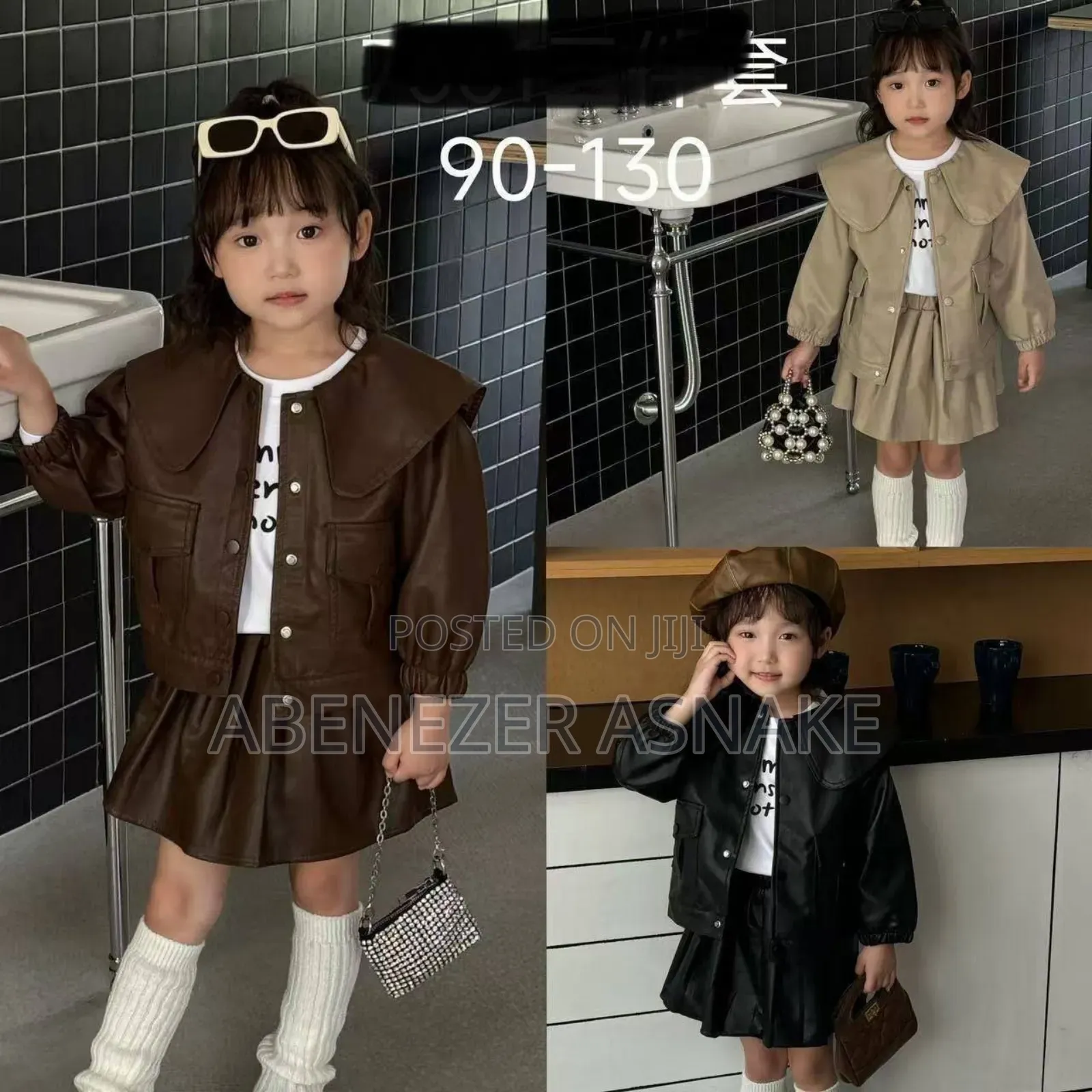 Baby Girls Skirt,T-Shirt Jacket