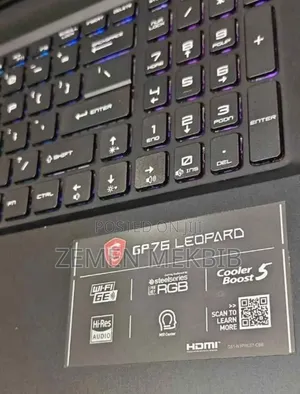 New Laptop MSI 16GB Intel Core i7 SSD 1T
