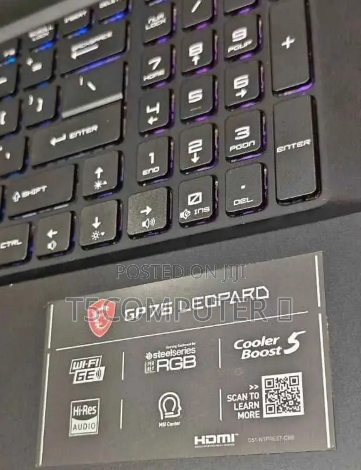 New Laptop MSI GF63 16GB Intel Core i7 SSD 1T