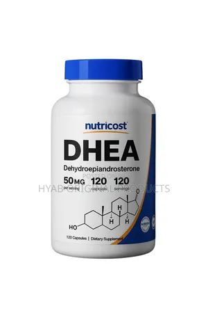 Dhea 5 0mg, 120 Capsules - Gluten Free, Soy Free,