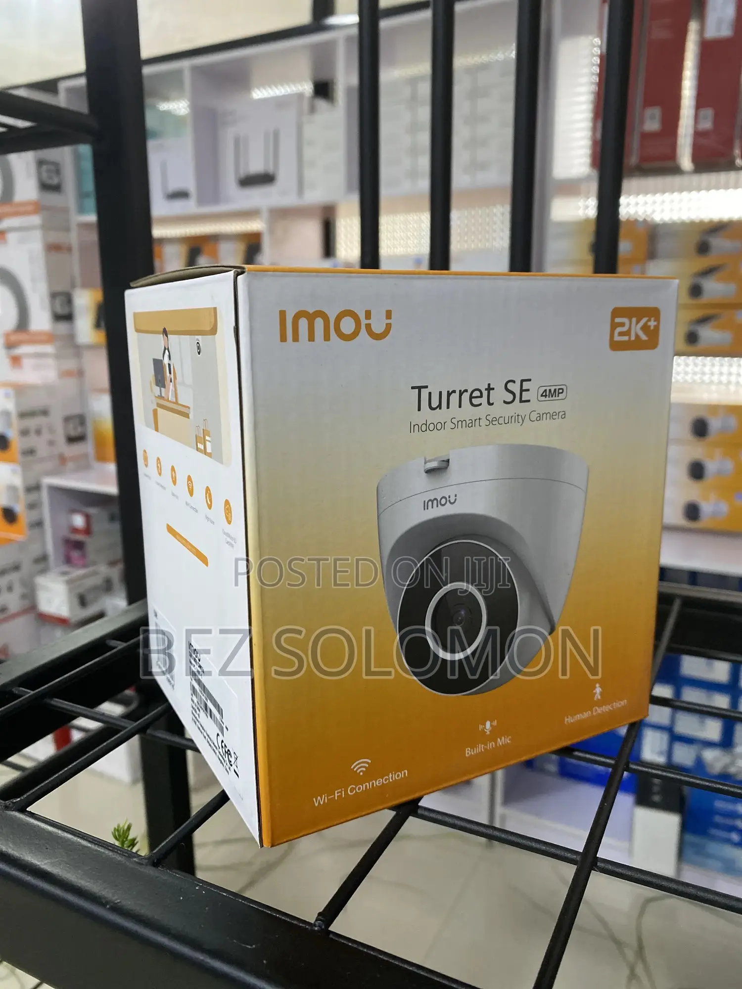 Imou Indoor 4mp ጥራት ለቤት ዉስጥ በዋይ ፋይ የሚሰራ