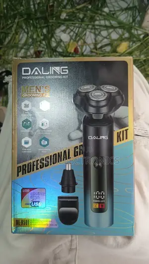 Daling Dl-9501 Professional Grooming Kit, a 3-in-1 Electric Shaving