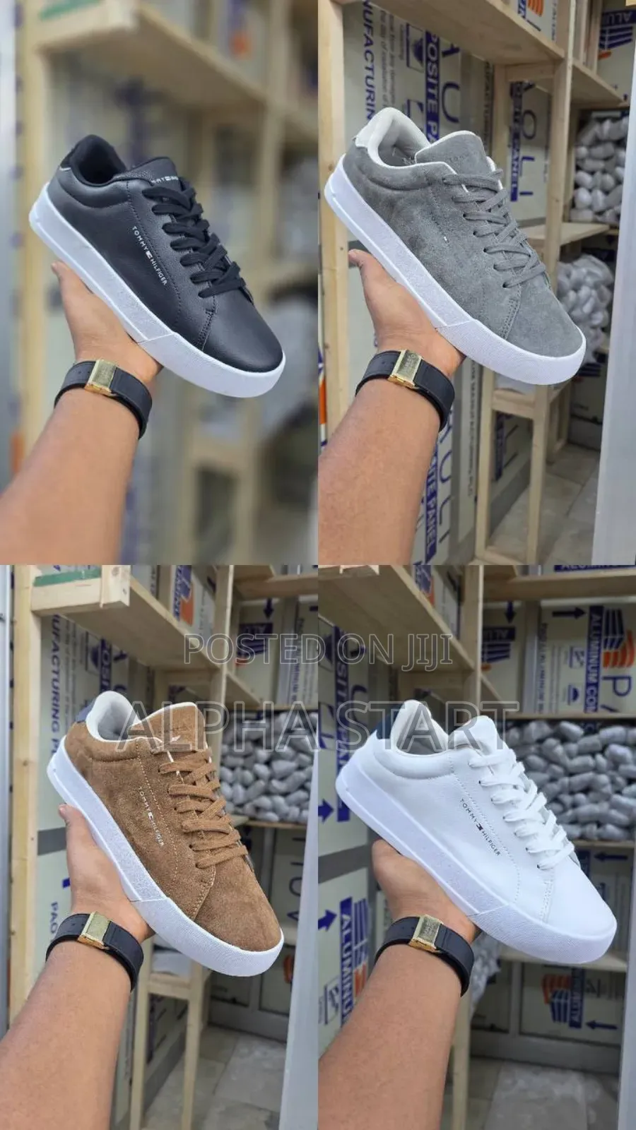 New Arrival አዲስ የገቡ Tommy Flat Sneakers Made in Vietnam
