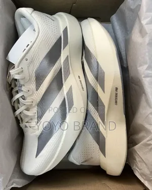 New Arrival Adidas Adizero Evo Sl White Running Fashion Sneaker