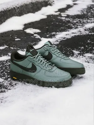 Nike Air Force 1low 1gtx Vibram "Claygreen" Gore-Tex Water Proof Shoe