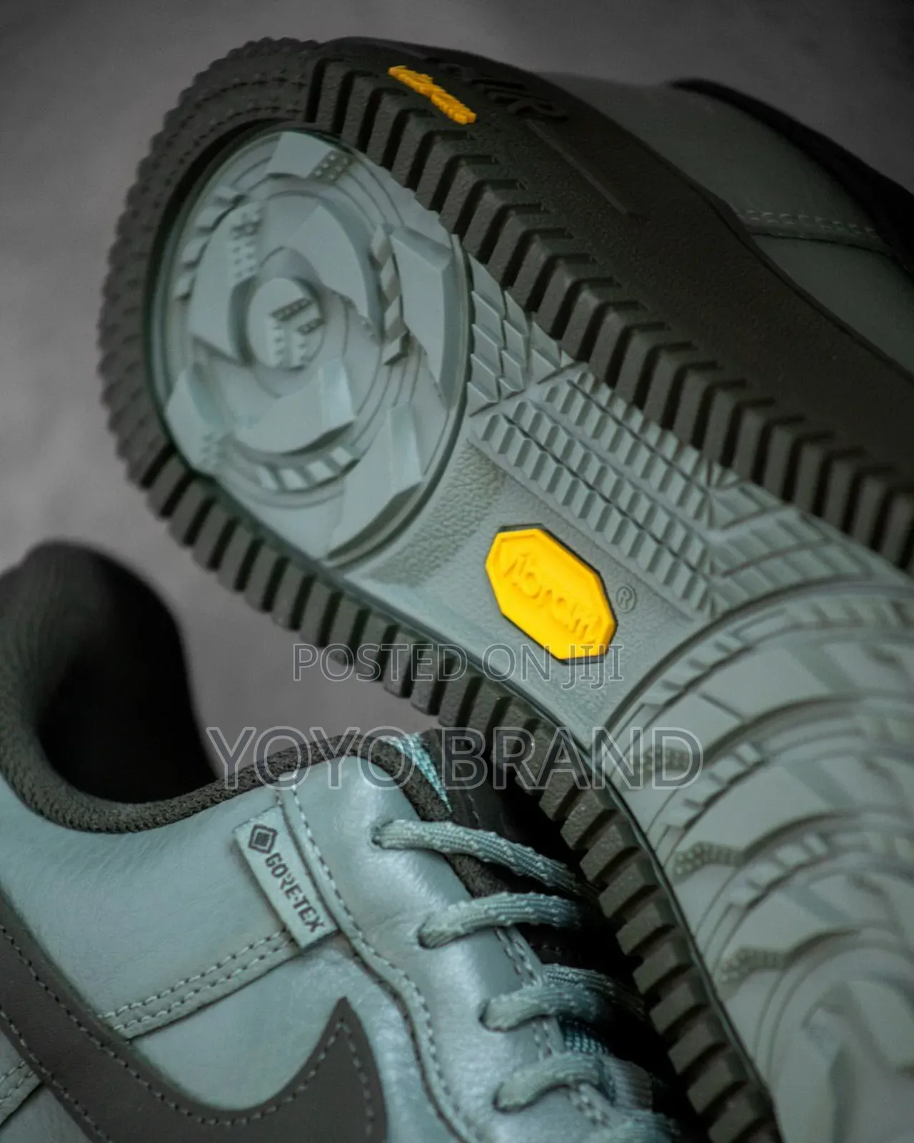 Nike Air Force 1low 1gtx Vibram "Claygreen" Gore-Tex Water Proof Shoe