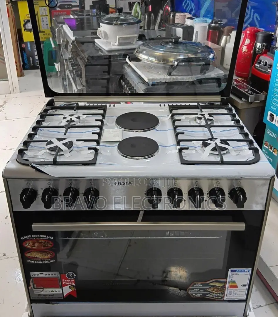 Fiesta Standing Oven – 60×90 | Stainless Steel | Large Cooking Range