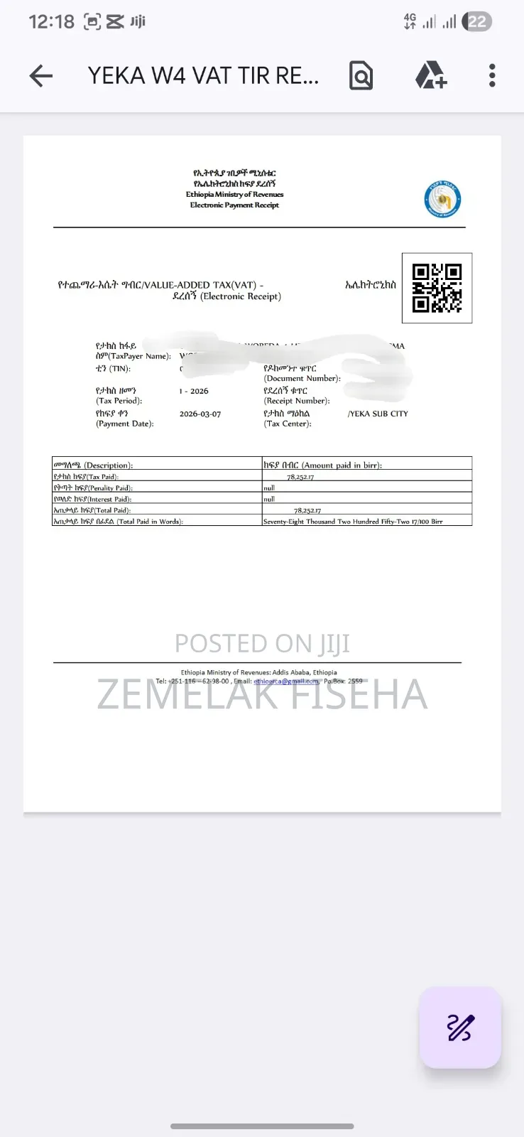 Online Etax Vat Pension Schedule a Report