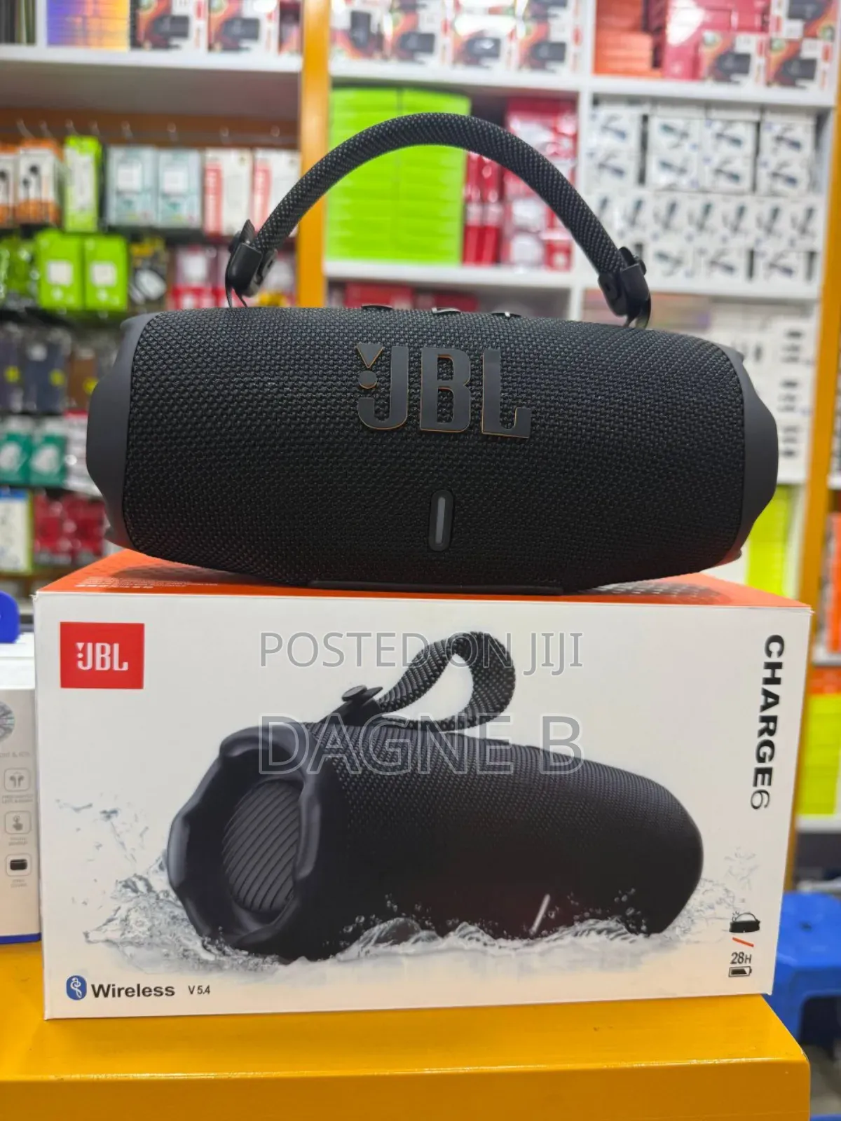 Charge 6 Portable Bluetooth Speaker.