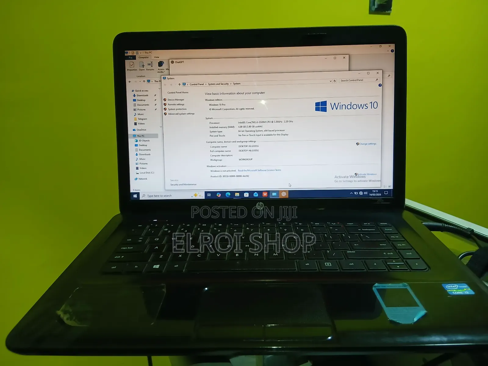 Laptop HP Stream Notebook 4GB Intel Core 3 HDD 500GB