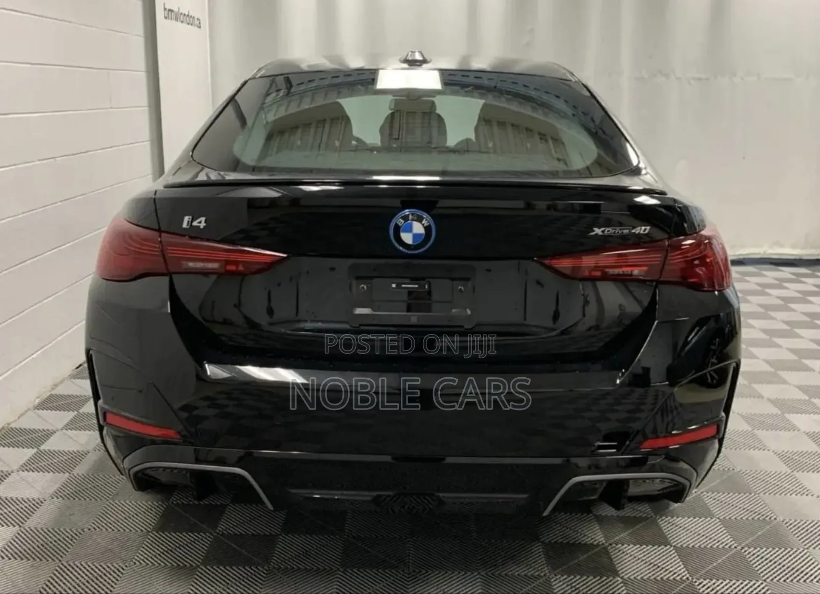 New BMW iX 2024 Matt Black