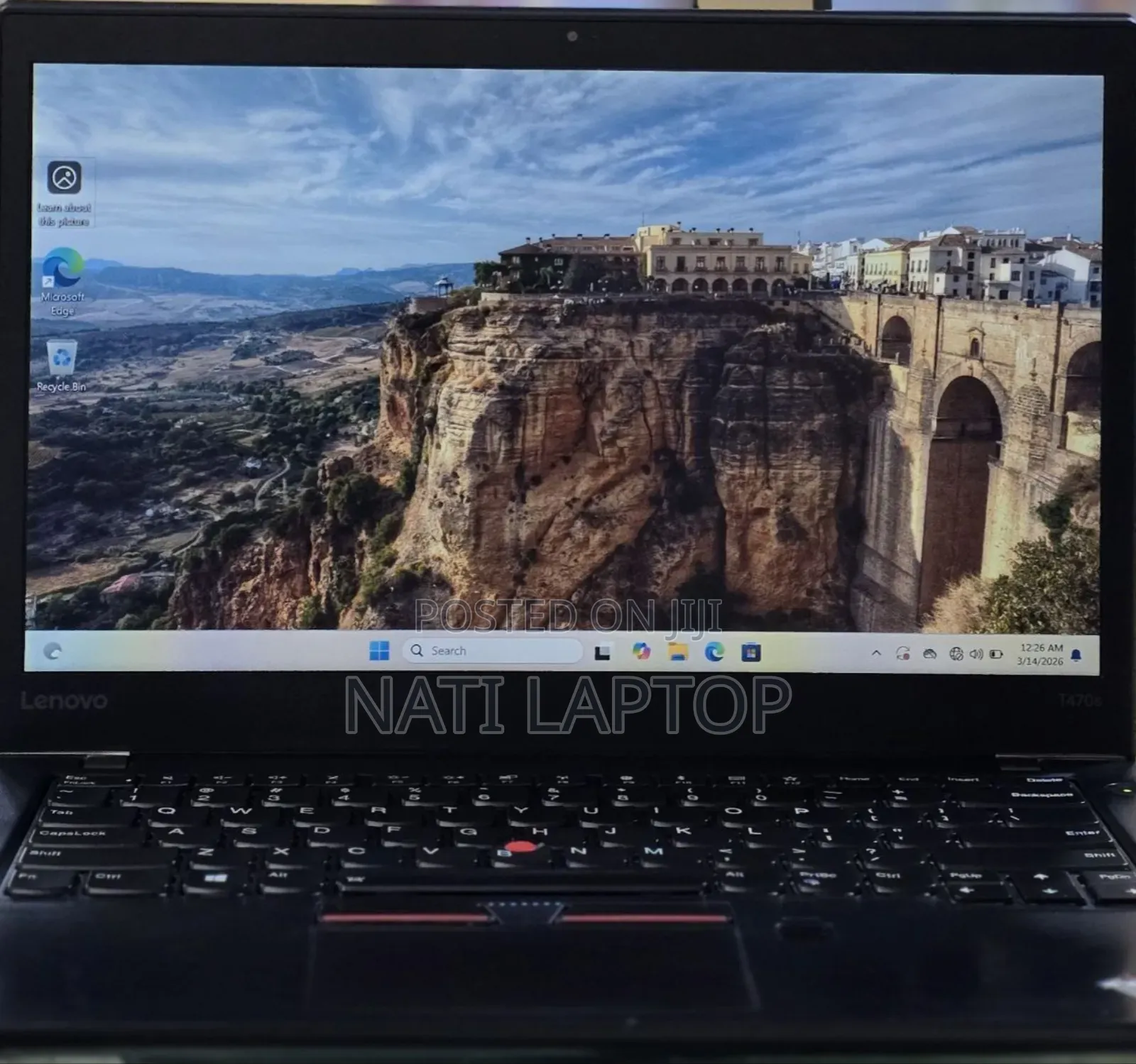New Laptop Lenovo ThinkPad T470s 8GB Intel Core i5 SSD 256GB