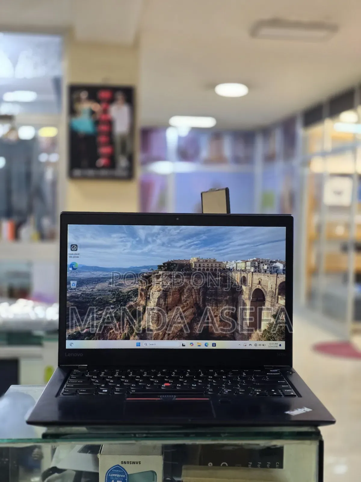 New Laptop Lenovo ThinkPad T470s 8GB Intel Core i5 SSD 256GB