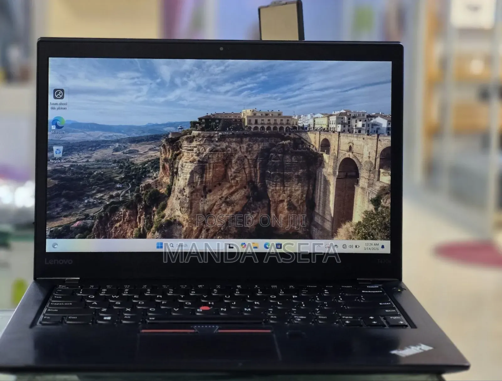New Laptop Lenovo ThinkPad T470s 8GB Intel Core i5 SSD 256GB