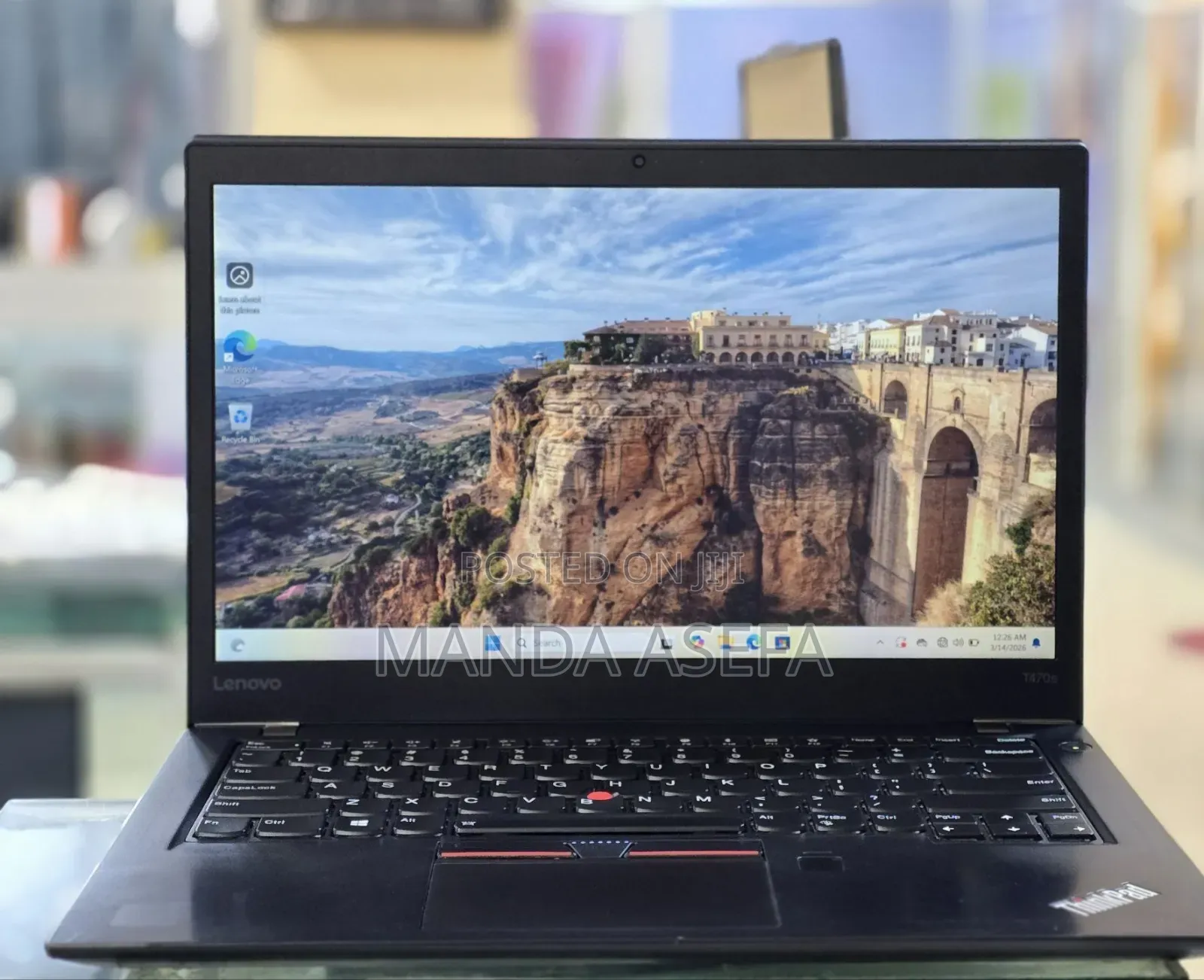 New Laptop Lenovo ThinkPad T470s 8GB Intel Core i5 SSD 256GB