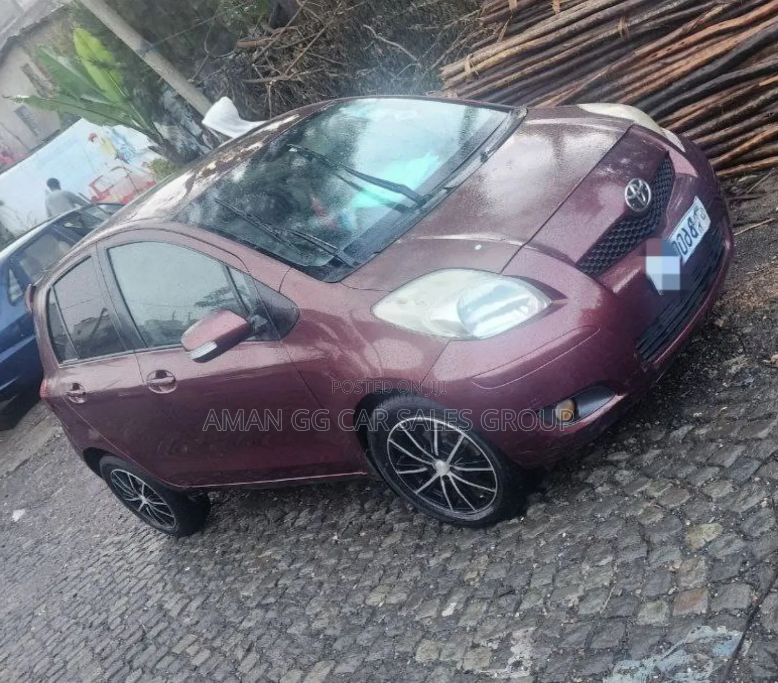 Toyota Yaris 2010 Burgundy