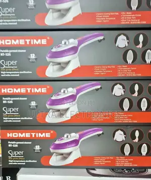 Hometime Brand Portable Garment Steamer Model Ht-526. A Ceramic