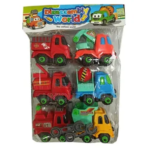 6-in-1 Dis/Assemble Construction Truck Diy Set