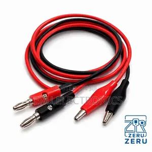 Banana Plug to Alligator Clip Cable