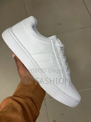 Lacoste Men's Flat: Full White