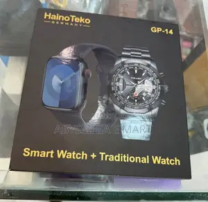 Hainoteko Gp-14 Smart Watch + Traditional Watch