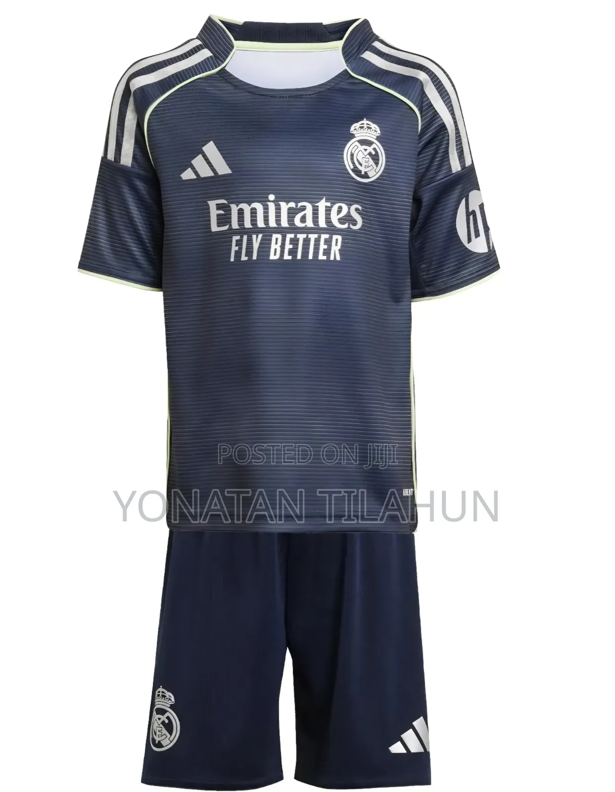 Real Madrid 2025/2026 Blue Black Kit