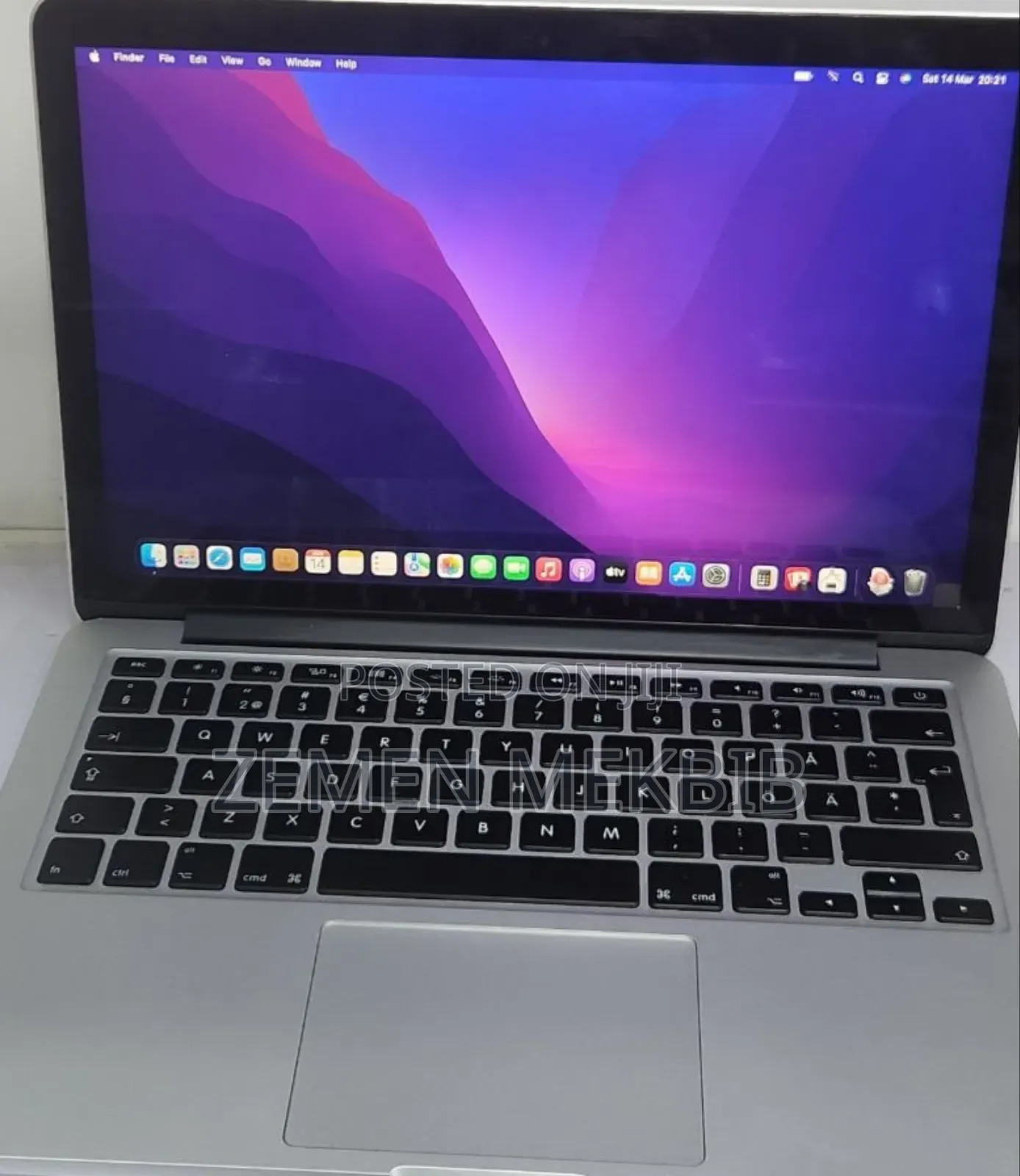 New Laptop Apple MacBook Pro 2015 16GB Intel Core i7 SSD 512GB
