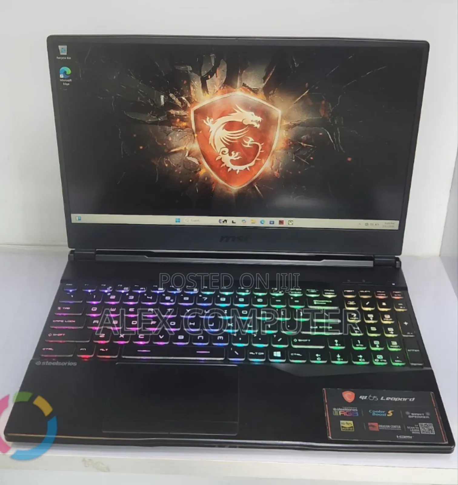 New Laptop MSI 16GB Intel Core i7 SSD 512GB