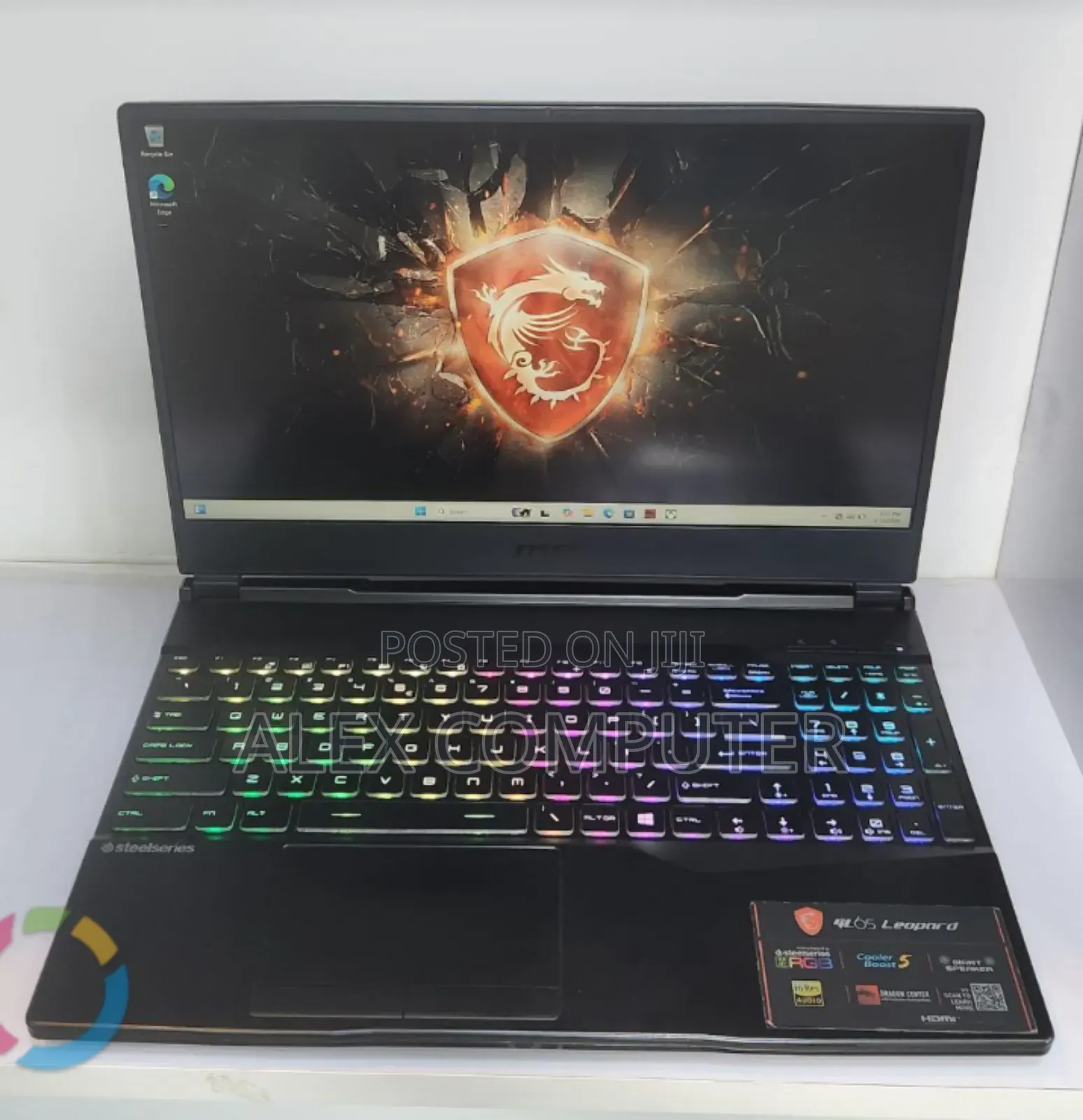 New Laptop MSI 16GB Intel Core i7 SSD 512GB