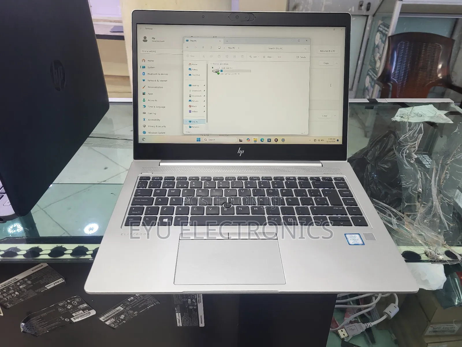 New Laptop HP EliteBook 840 8GB Intel Core i7 SSD 512GB