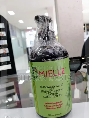 Mielle Rosemary Mint Leave-in Conditioner.