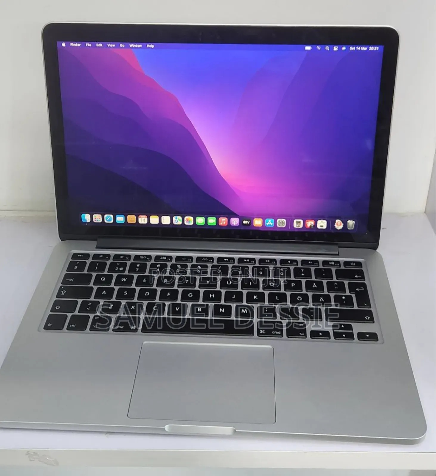 New Laptop Apple MacBook Pro 2015 16GB Intel Core i7 SSD 512GB