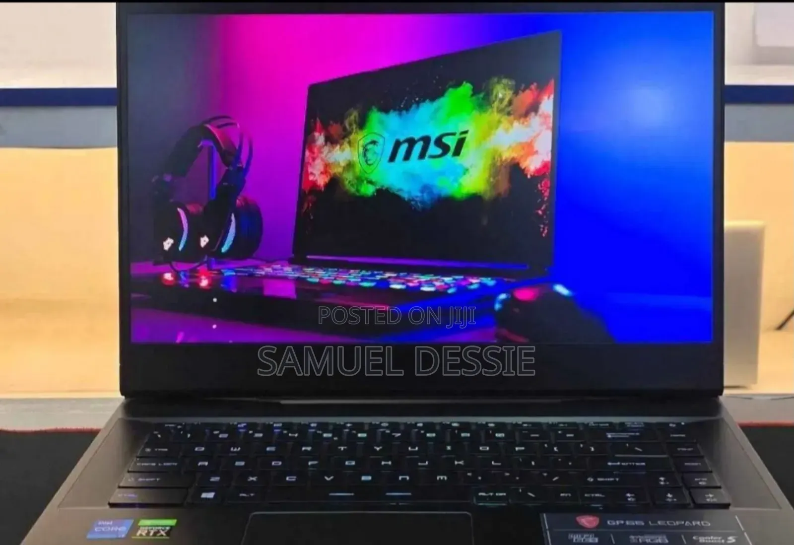 New Laptop MSI GP75 Leopard 16GB Intel Core i7 SSD 1T