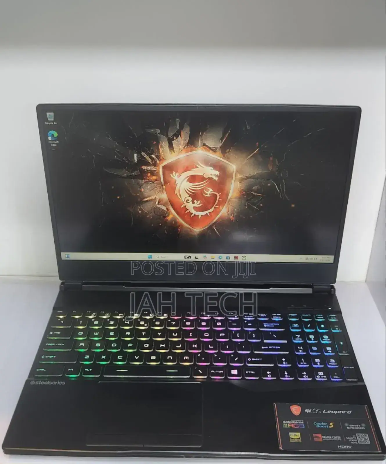New Laptop MSI GF63 16GB Intel Core i5 SSD 512GB