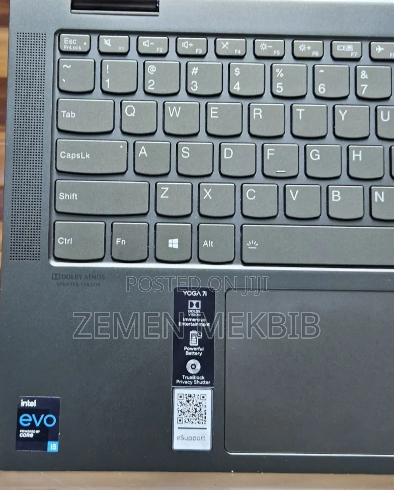 New Laptop Lenovo Yoga 7i 12GB Intel Core i5 SSD 512GB